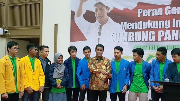 Rangkul BEM, Mentan Jalin Komunikasi Online dengan Mahasiswa Pertanian 34 Provinsi